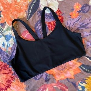Girlfriend Collective Lou sports bra - Medium Black